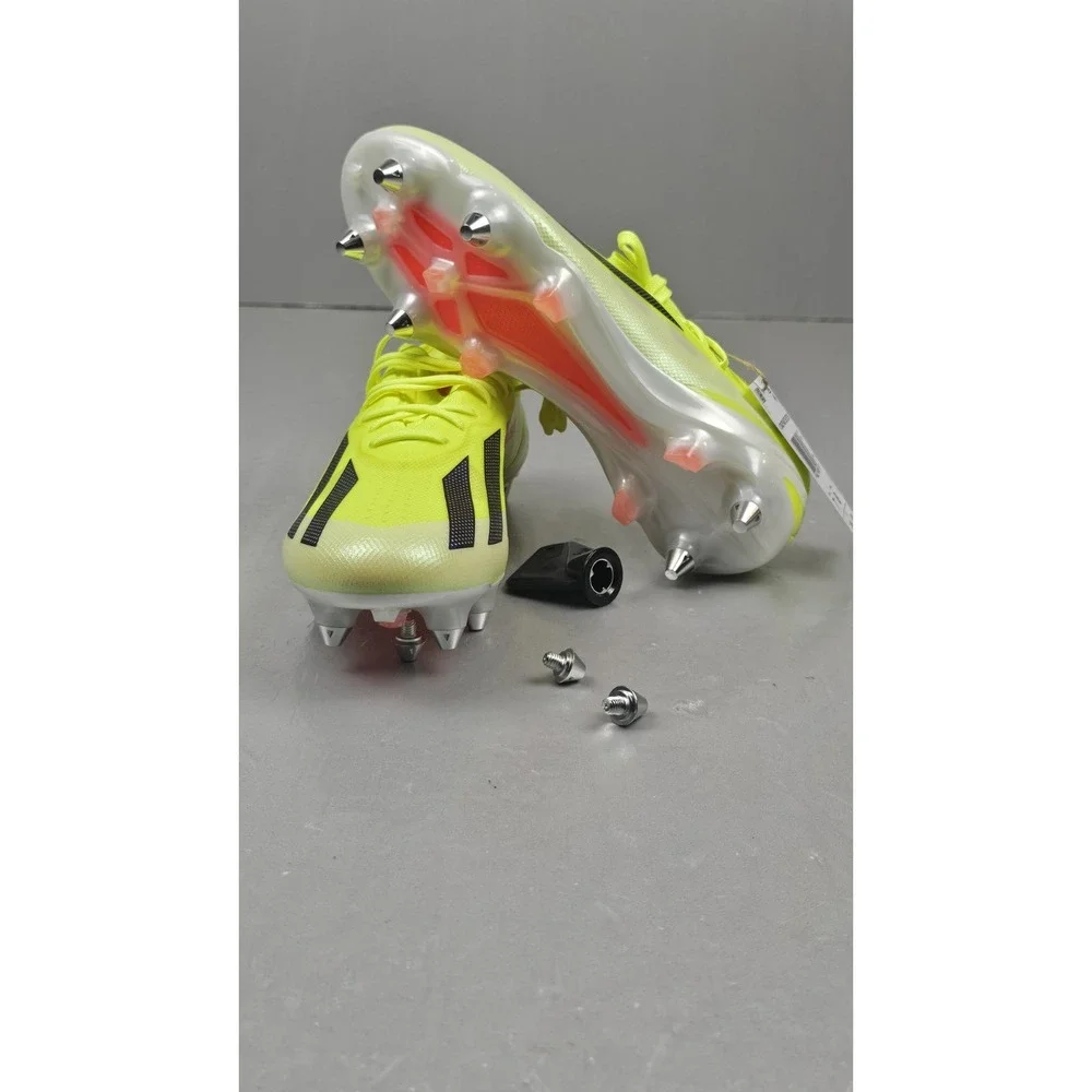 Adidas X Crazyfast.1‎ Elite Soccer Cleats Mens 7 Yellow SG IF0665 NWOB